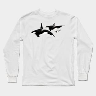 Orca Killer Whale Long Sleeve T-Shirt